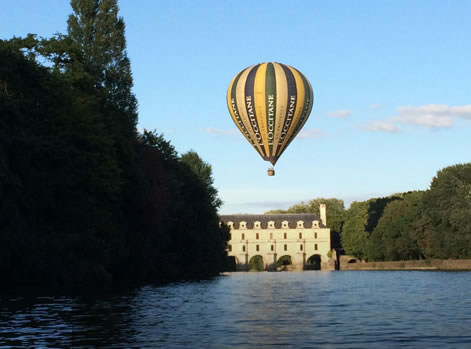 La Touraine in a hot air balloon | Les Coteaux d'Amboise | rental of cottages in Amboise